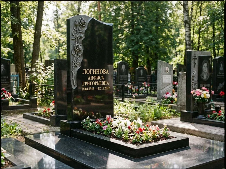 Памятник с барельефом — выполненная работа 10 в Краснодаре