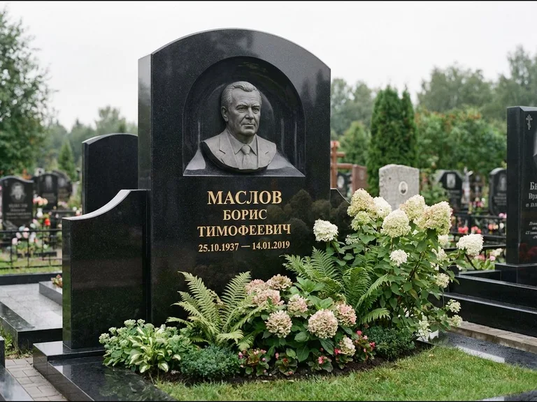 Памятник с барельефом — выполненная работа 11 в Краснодаре