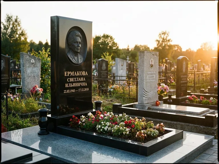 Памятник с барельефом — выполненная работа 18 в Краснодаре