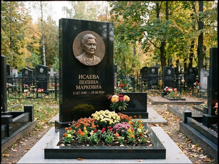 Памятник с барельефом — выполненная работа 20 в Краснодаре