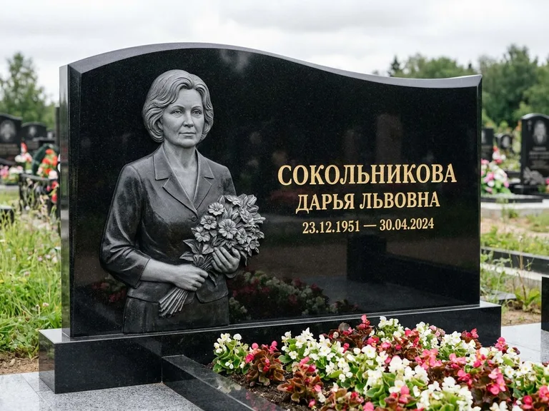 Памятник с барельефом — выполненная работа 28 в Краснодаре