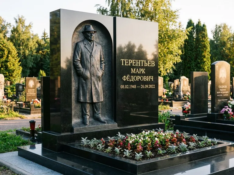 Памятник с барельефом — выполненная работа 29 в Краснодаре
