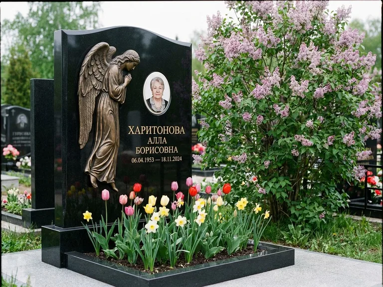 Памятник с барельефом — выполненная работа 32 в Краснодаре