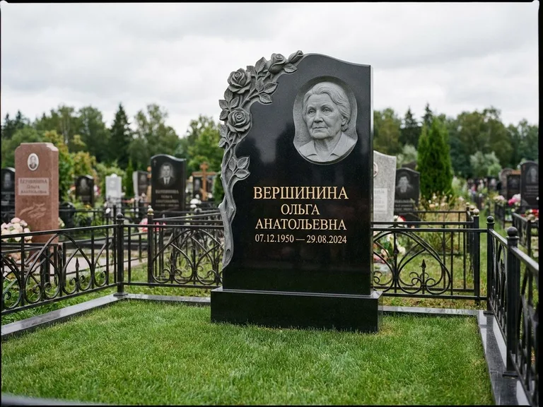 Памятник с барельефом — выполненная работа 39 в Краснодаре