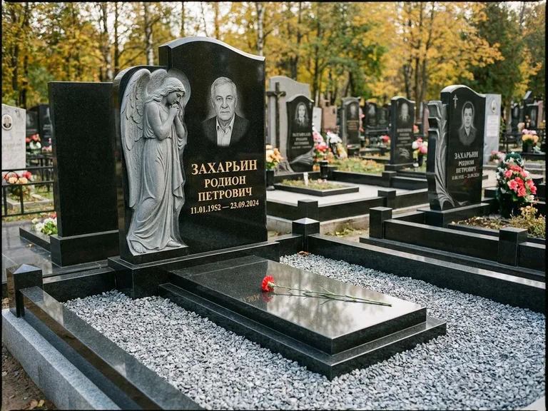 Памятник с барельефом — выполненная работа 44 в Краснодаре