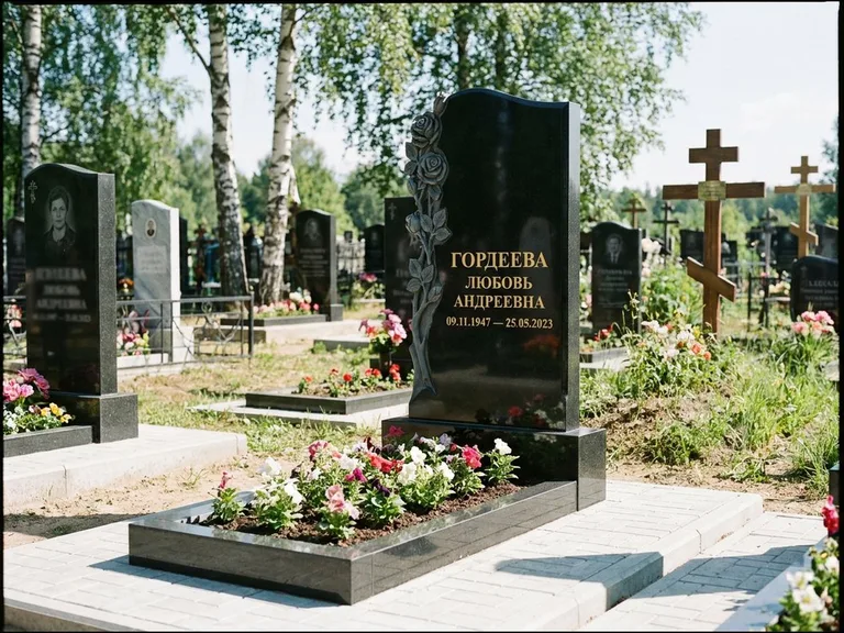 Памятник с барельефом — выполненная работа 4 в Краснодаре