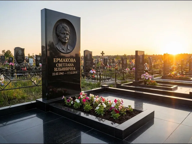 Памятник с барельефом — выполненная работа 6 в Краснодаре