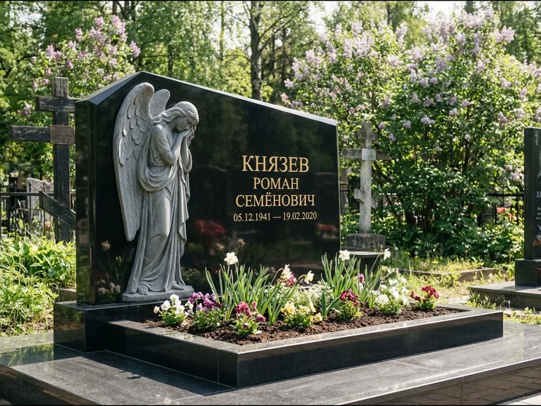 Памятник с барельефом — выполненная работа 9 в Краснодаре