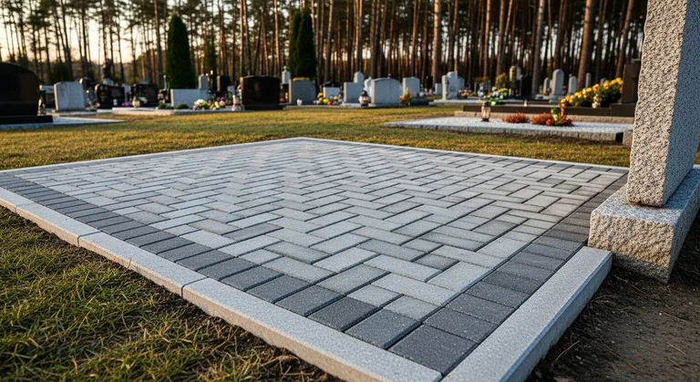 Мощение семейного захоронения, образец ПМ017 в Краснодаре