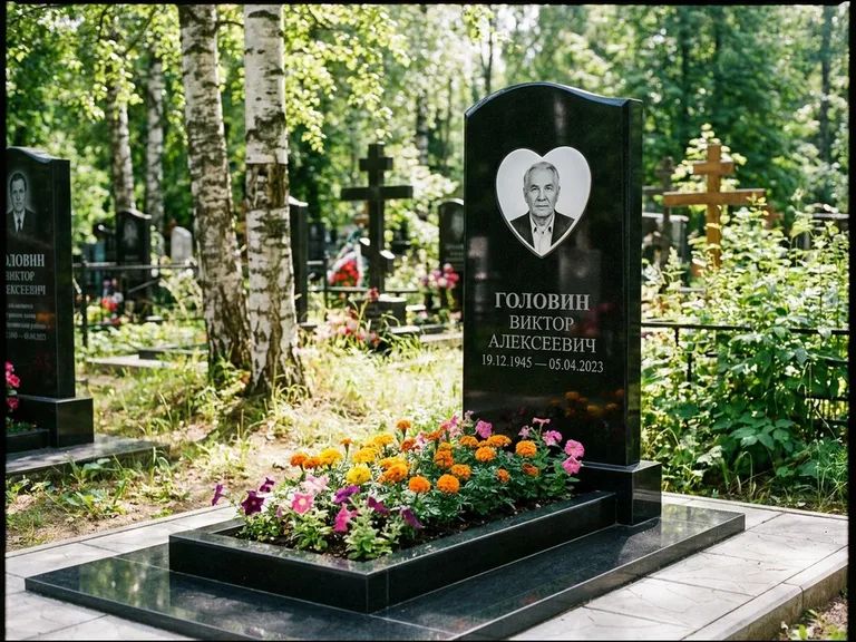 Овальный цветной портрет на керамике в Краснодаре