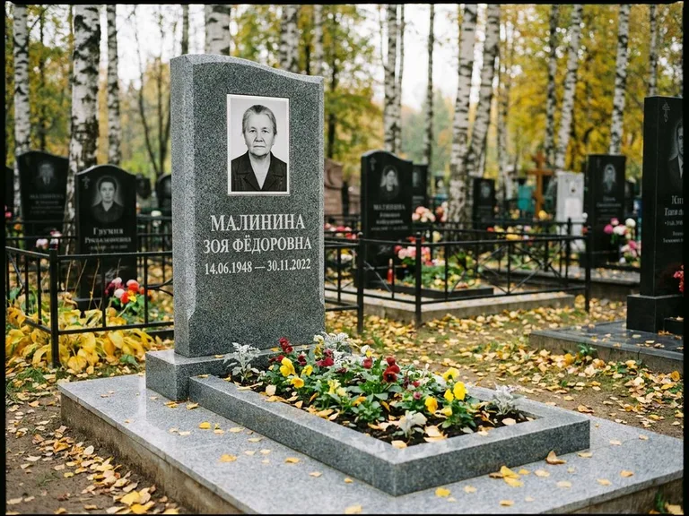 Прямоугольный керамический портрет — работа «Малинина» в Краснодаре