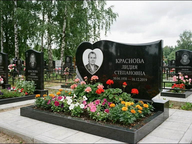 Портрет в форме сердца — работа «Краснова» в Краснодаре