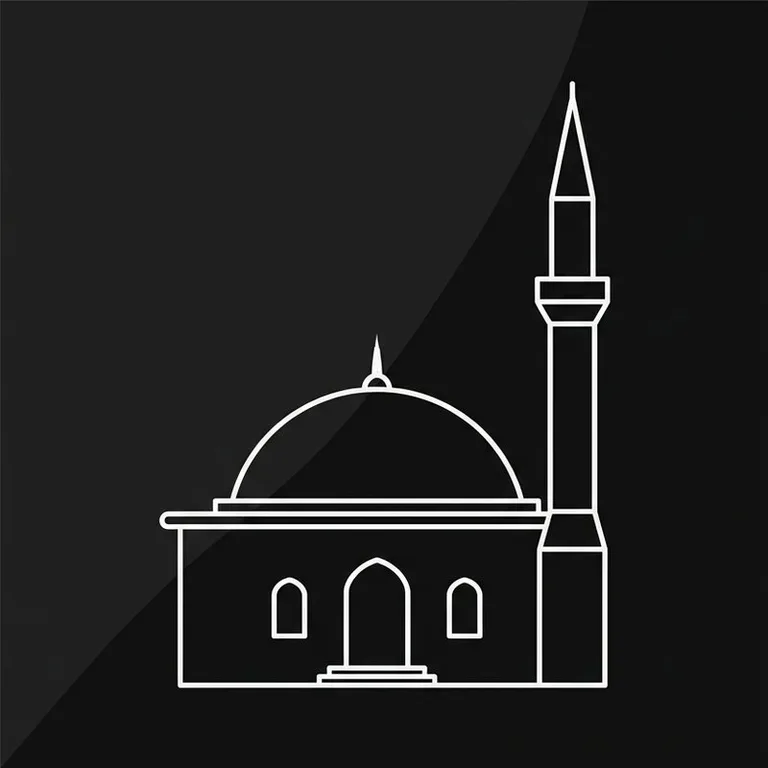 Эскиз: Одноминаретная — скромный силуэт сельской мечети в Краснодаре