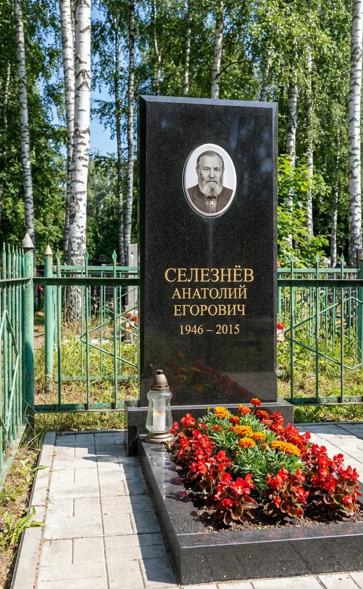 Аллея на Братском кладбище в Ростове-на-Дону