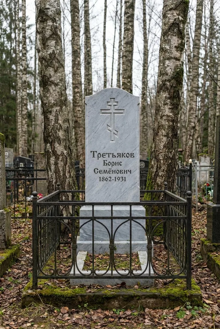 Аллея на Рогожском старообрядческом кладбище