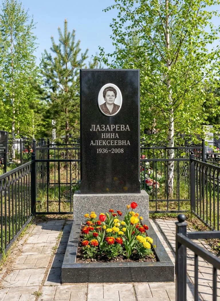 Аллея на Старом городском кладбище в Белгороде