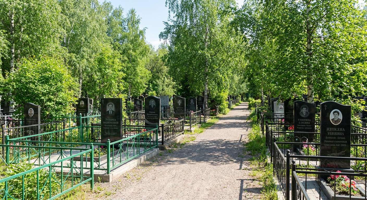 Новое кладбище станицы Динской