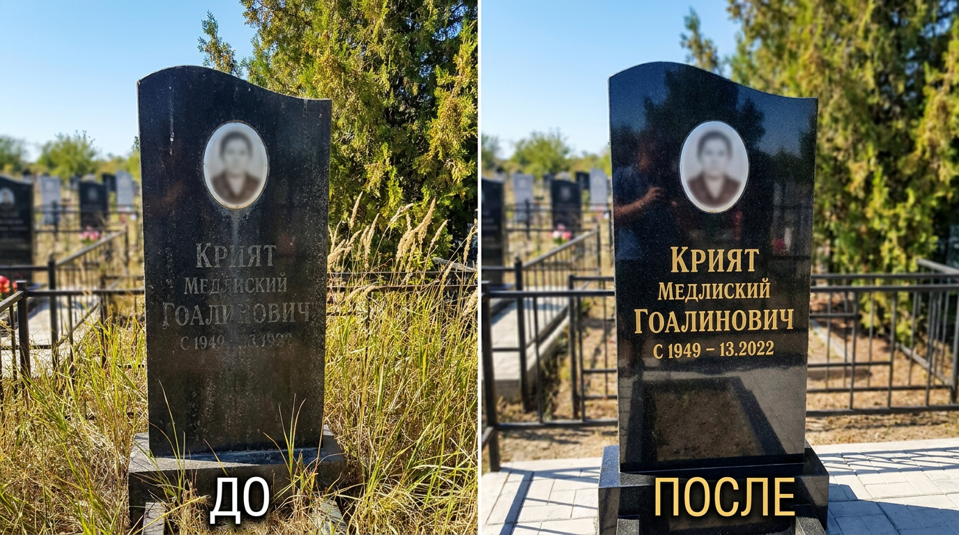 Реставрация памятника в Краснодаре — пример 2
