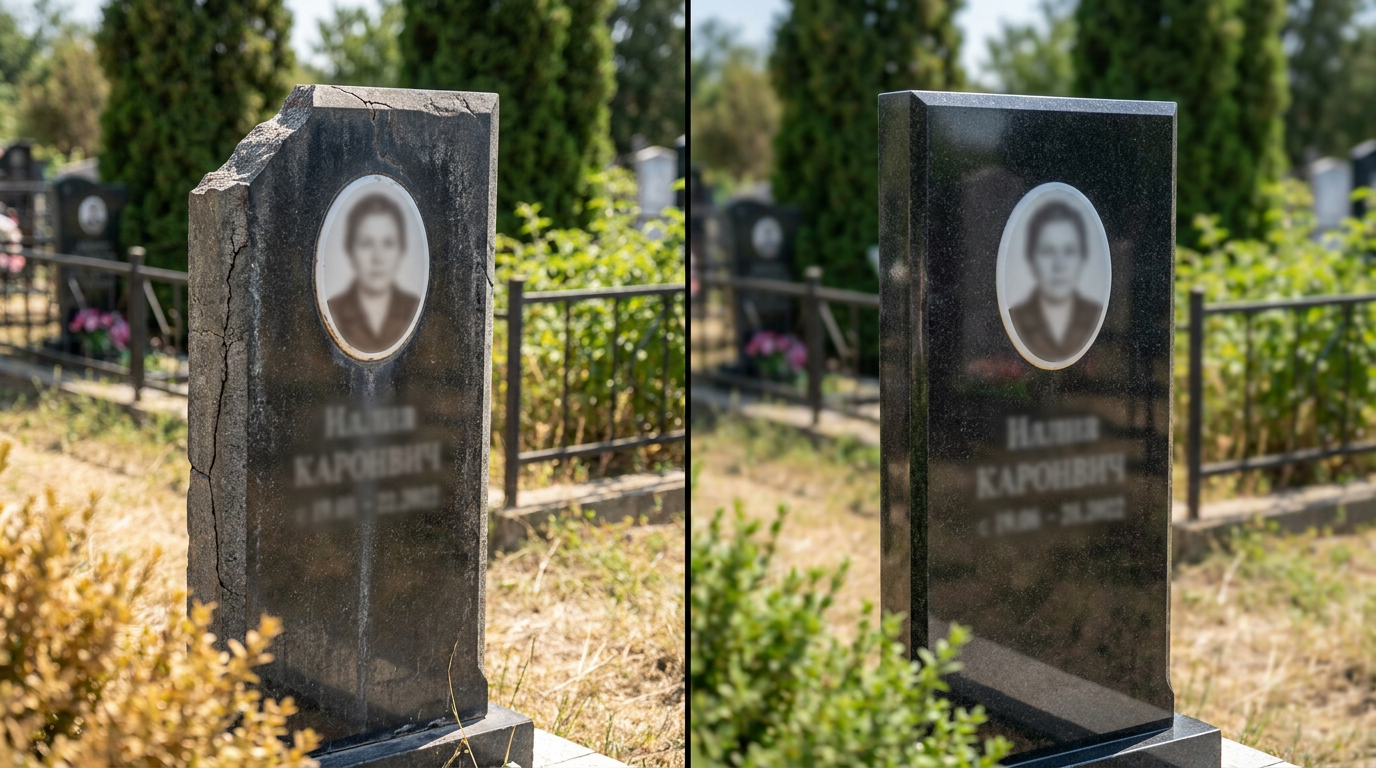 Реставрация памятника в Краснодаре — пример 3