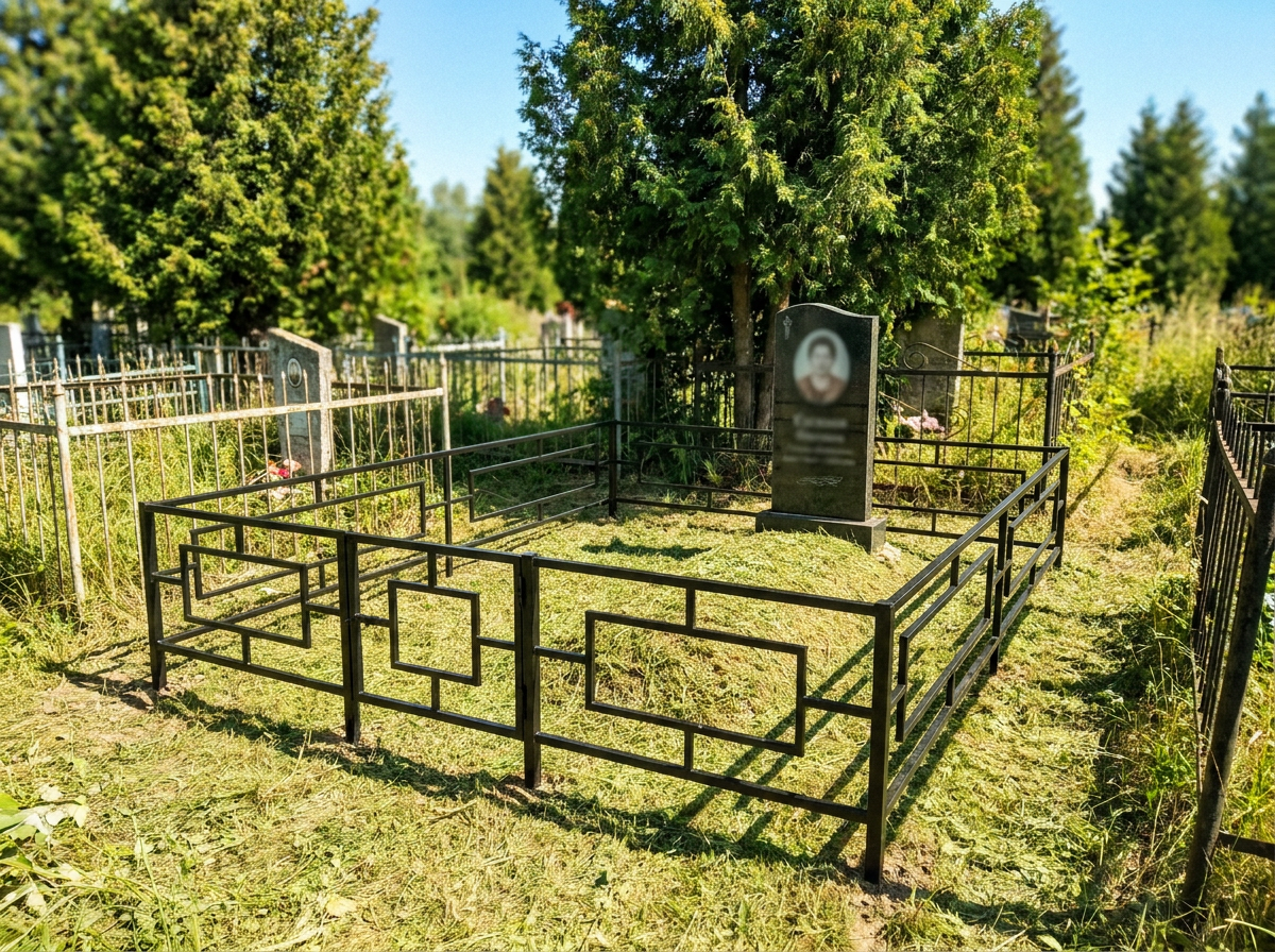 Установка ограды в Краснодаре — пример 4