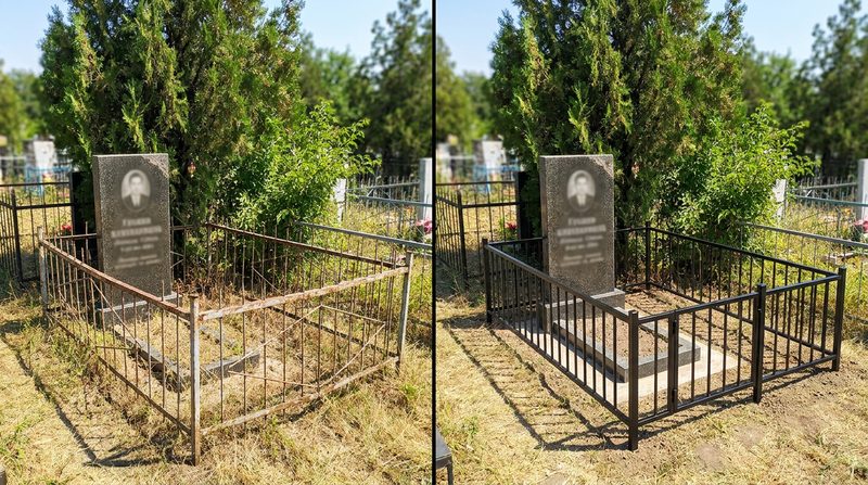 Установка ограды в Краснодаре — пример 1