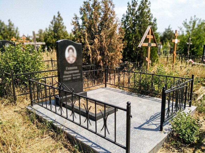 Установка памятника в Краснодаре — пример 4