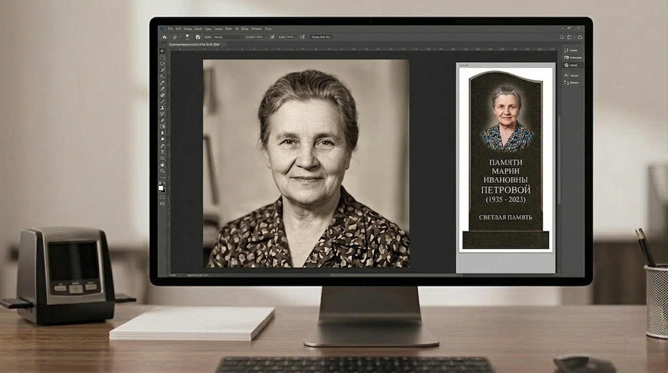 Фото после ретуши